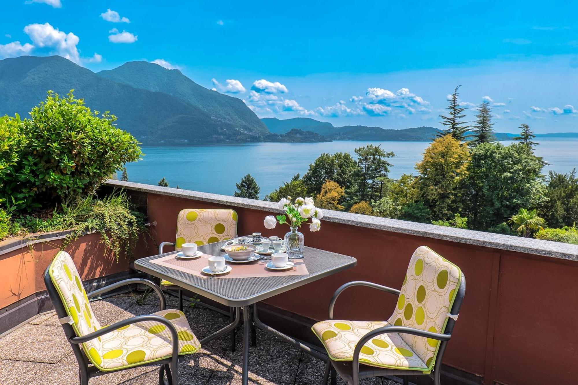 Residenz La Selva Studio-Apartments Ghiffa Rom bilde